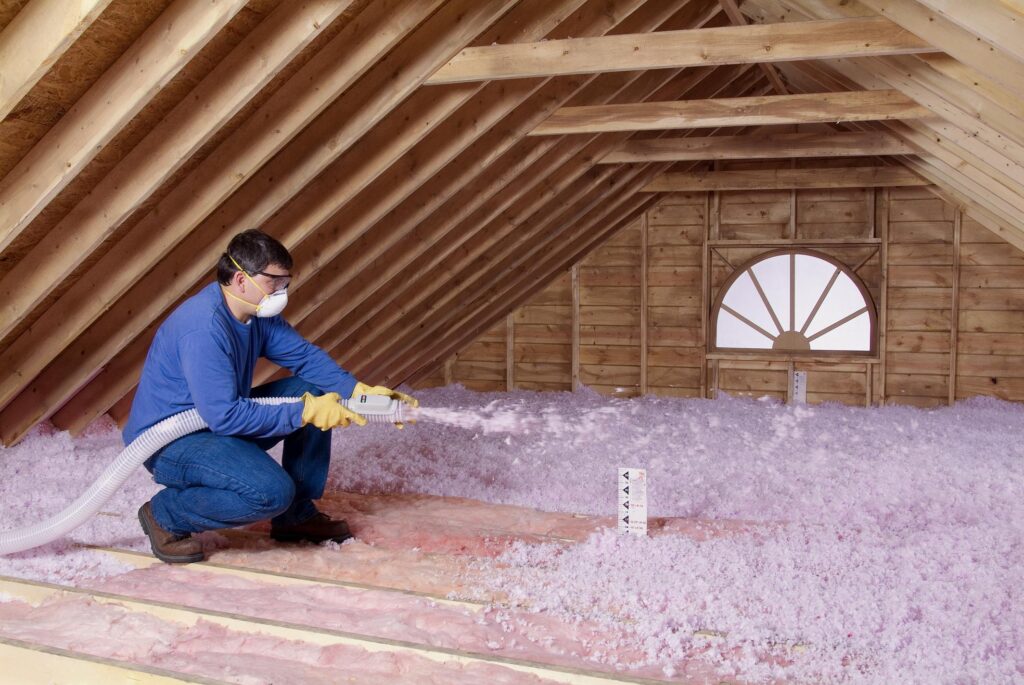 Attic insulation